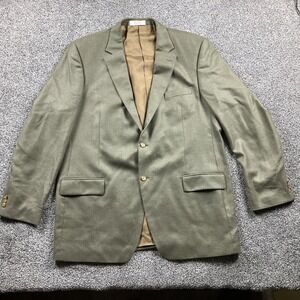 Loro Piana Blazer Mens 48 XLG Nordstrom 100% Cashmere Single Breasted Union Made